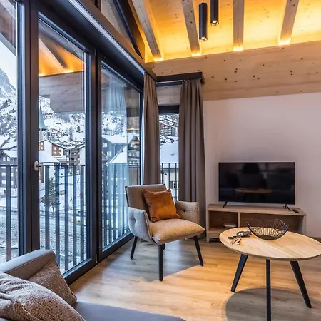 Apartmán Haus Zur Bruecke Zermatt Exteriér fotografie