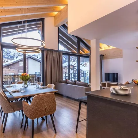Apartmán Haus Zur Bruecke Zermatt Exteriér fotografie