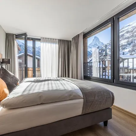 Apartmán Haus Zur Bruecke Zermatt Exteriér fotografie