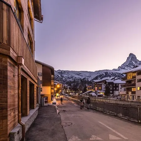 Apartmán Haus Zur Bruecke Zermatt Exteriér fotografie