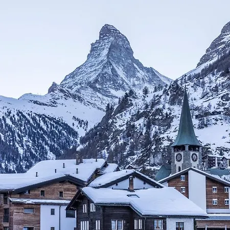 Apartmán Haus Zur Bruecke Zermatt Exteriér fotografie